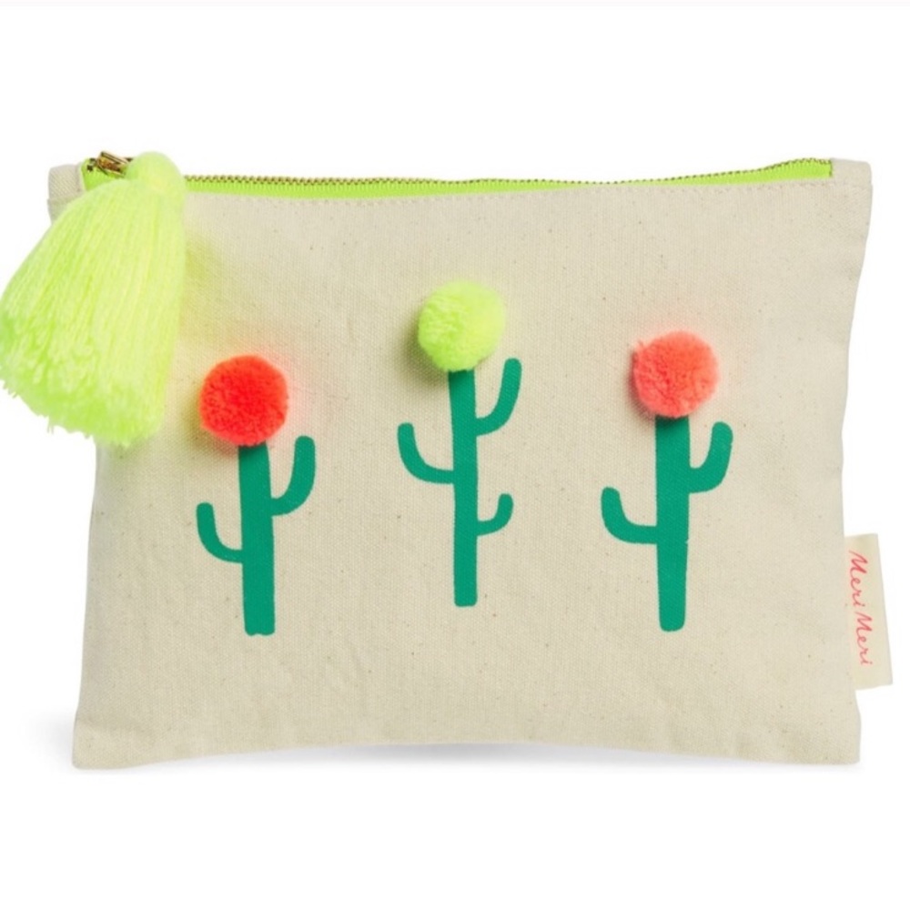 ❤️... Meri Meri large Canvas Pouch Bag